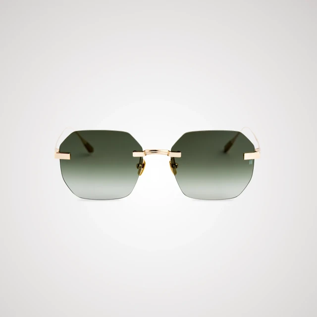 Premium Gold Titanium Sunglasses with Carl Zeiss Vision